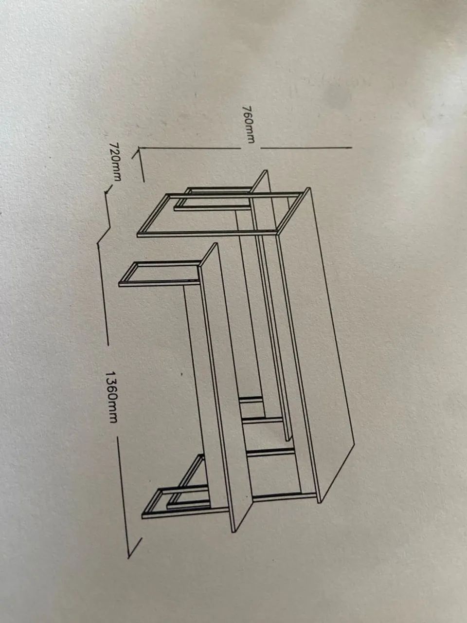 Mesa com dois bancos - Foto 3