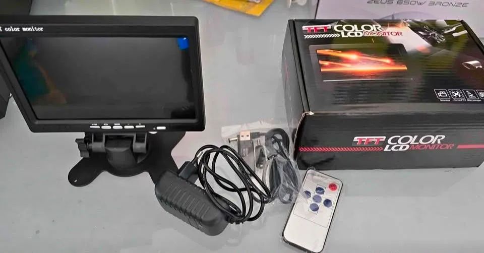 Mini monitor 7 Polegadas com Hdmi