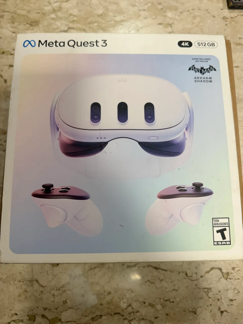 Meta Quest 3 512GB + Bateria BOBOVR - com Bateria 10000 mah