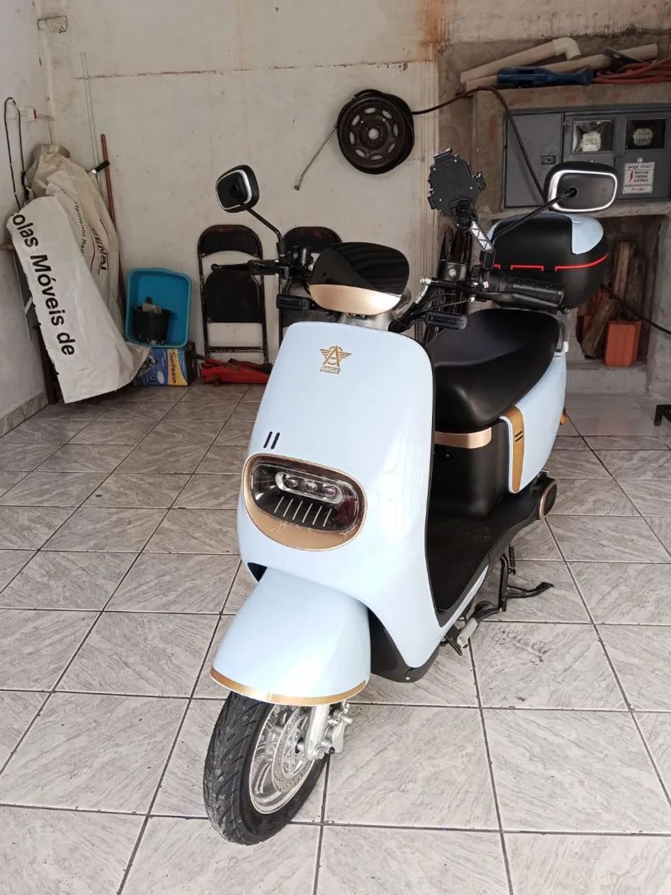 Moto elétrica scooter  - Foto 3