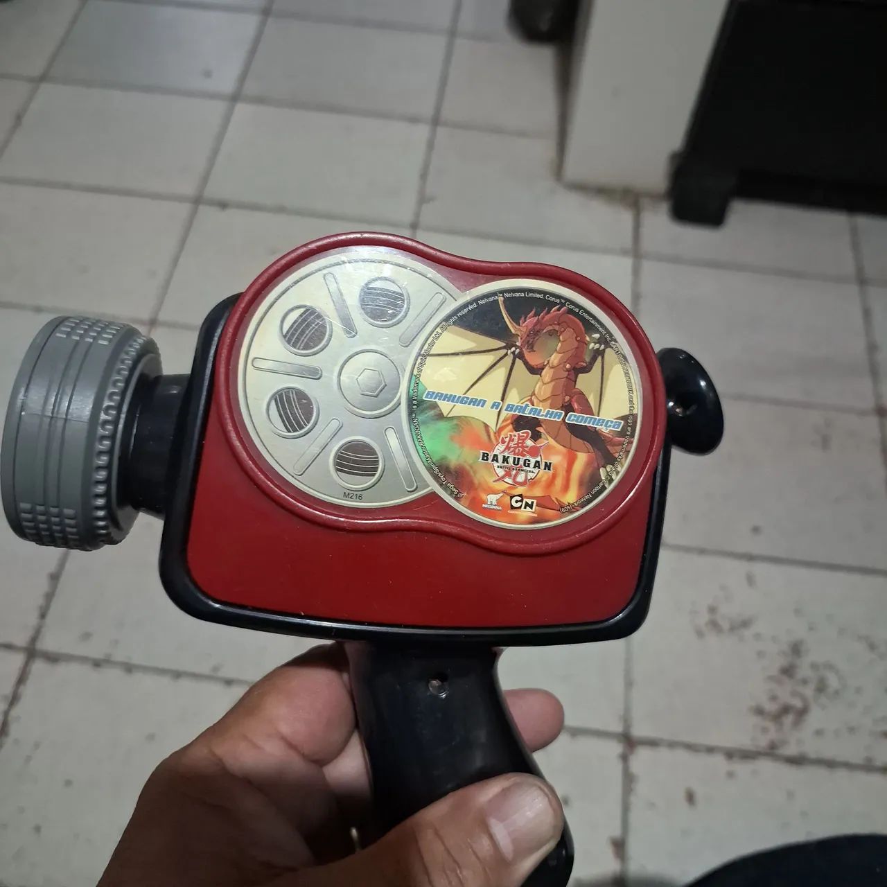 Brinquedo vintage projetor 