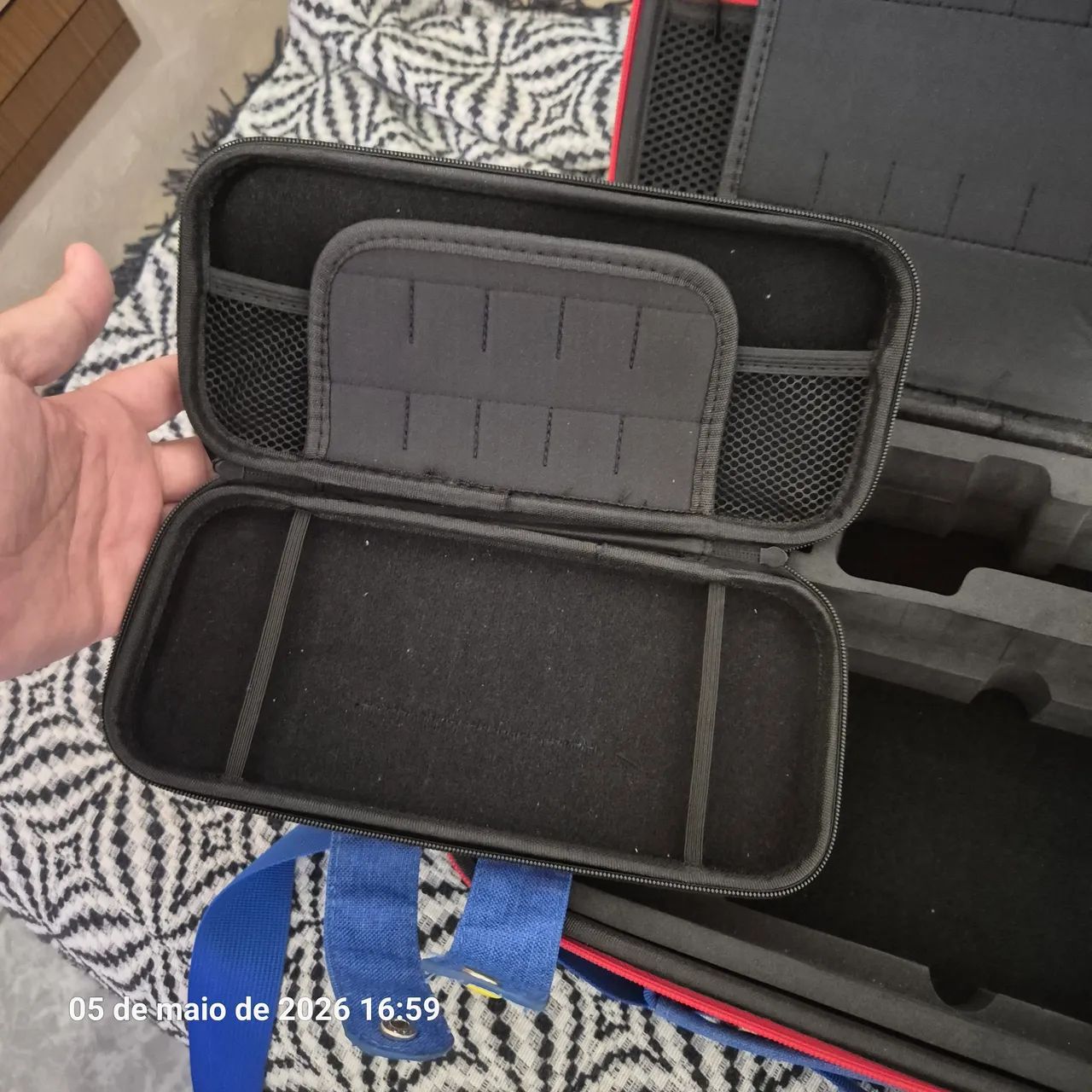 Bolsa case Nintendo switch oled Mario Bros - Foto 4