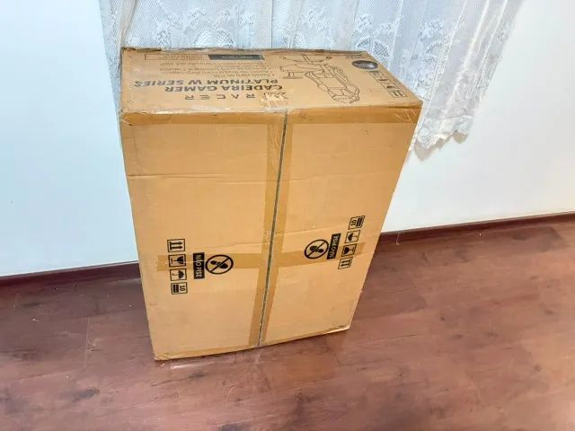 Cadeira Gamer e Escritório XT Racer Platinum W Preta Original - Nova - Foto 8