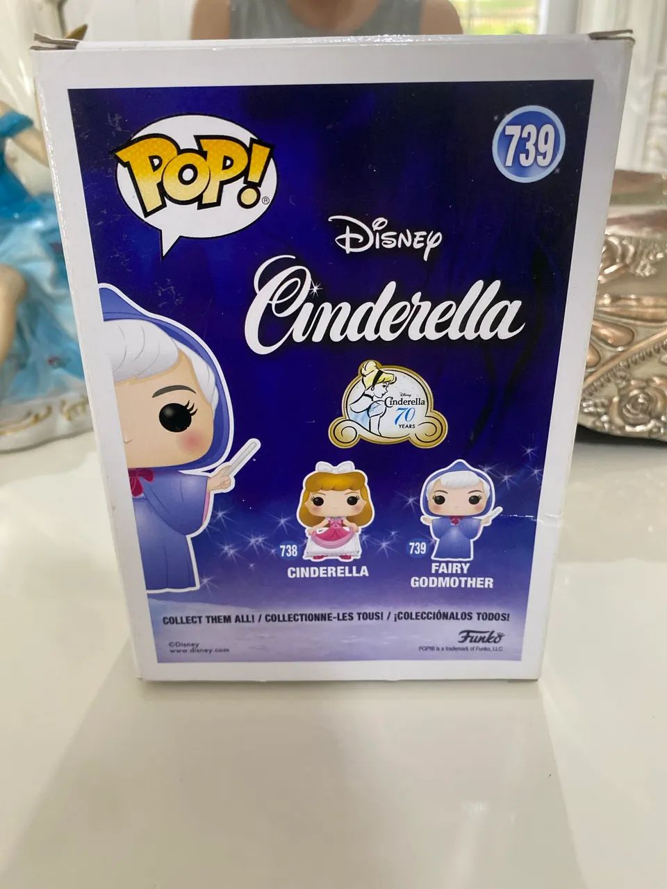 Funko pop Cinderela fada madrinha Disney  - Foto 2