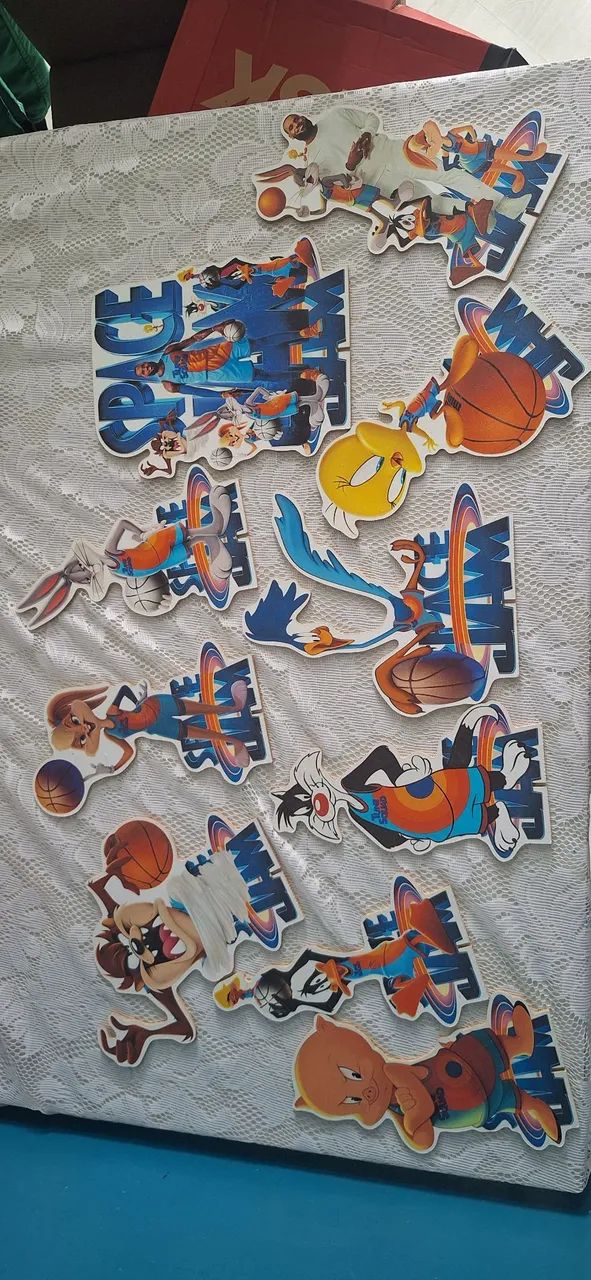 Kit decoração de festa SpaceJam