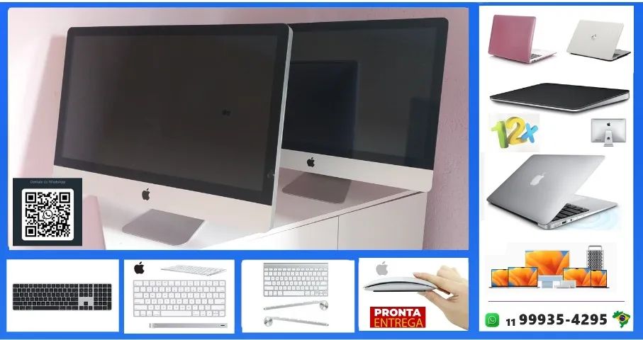 Imac Apple e Suporte  Temos cinema display A1407 e A1316  - Foto 4