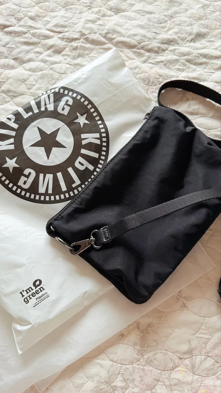 Bolsa Kipling muito nova de coleção  - Foto 3