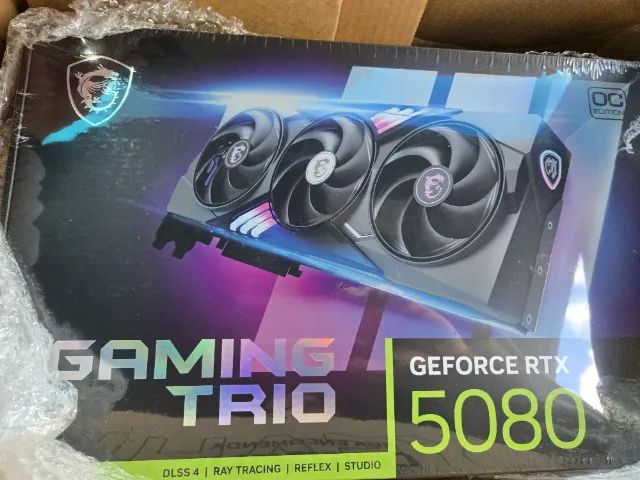 rtx 5080 msi gaming trio - Foto 4