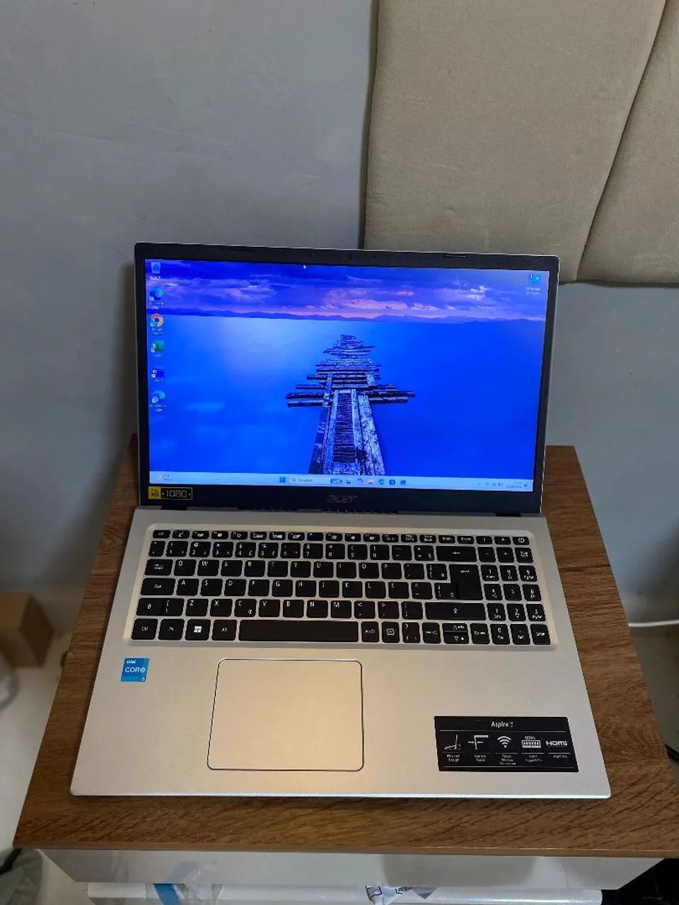 Notebook Acer Aspire 3 - Core i3 11?- 8Gb - Já Formatado  - Foto 3