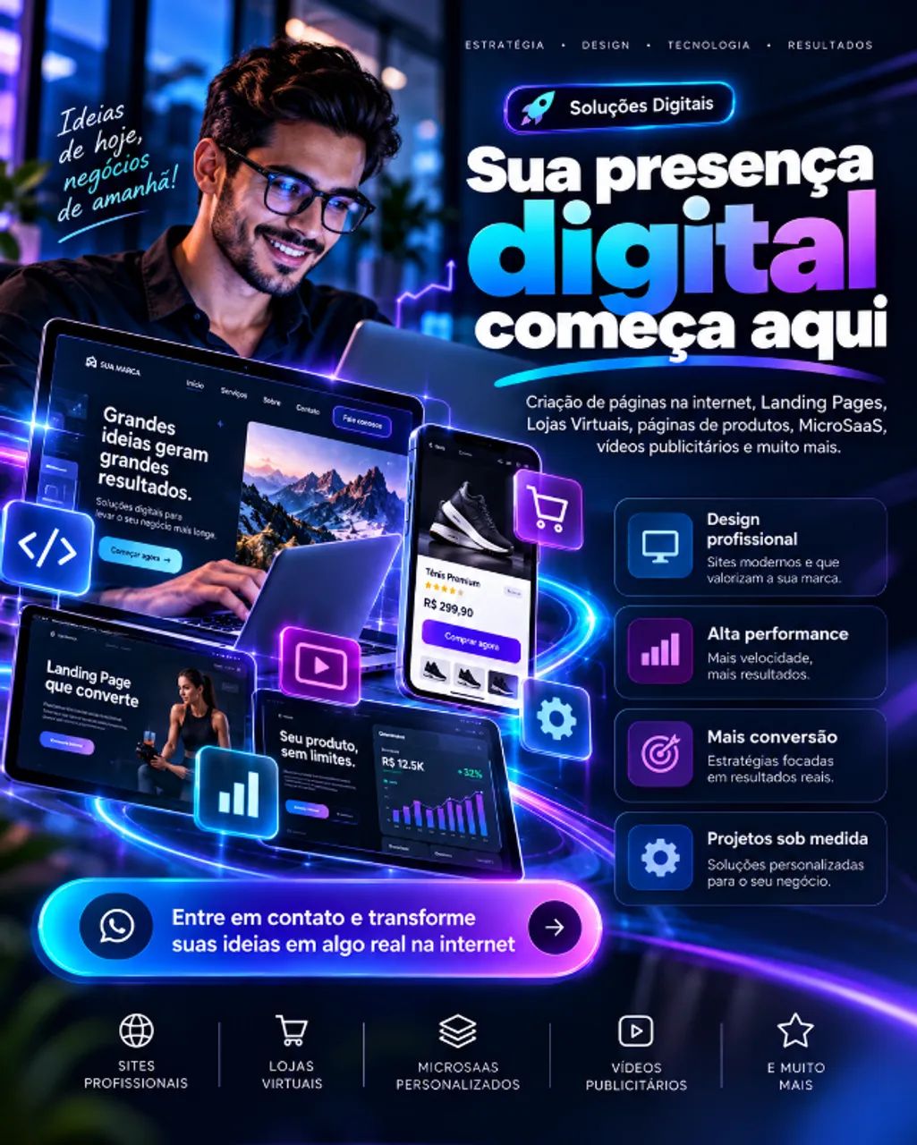 Transforme Suas Ideias em Resultados Digitais