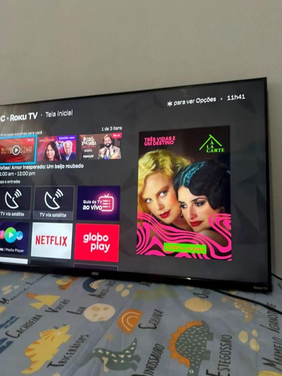 Smartv 43 AOC ROKU 979$$