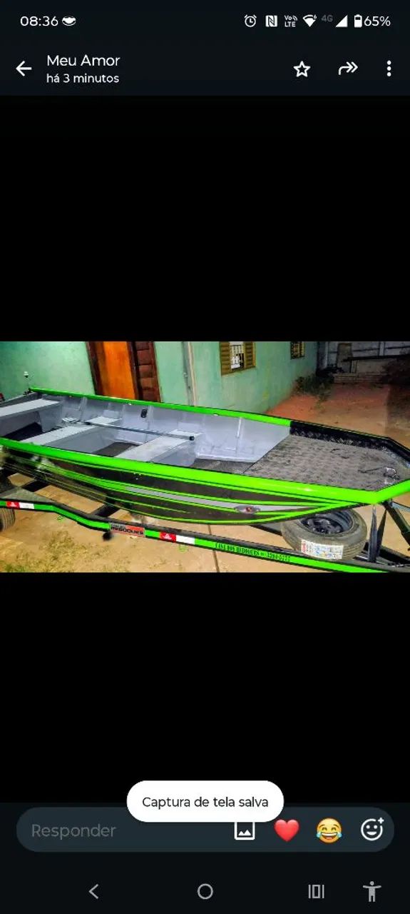 Canoa e motor - Foto 2