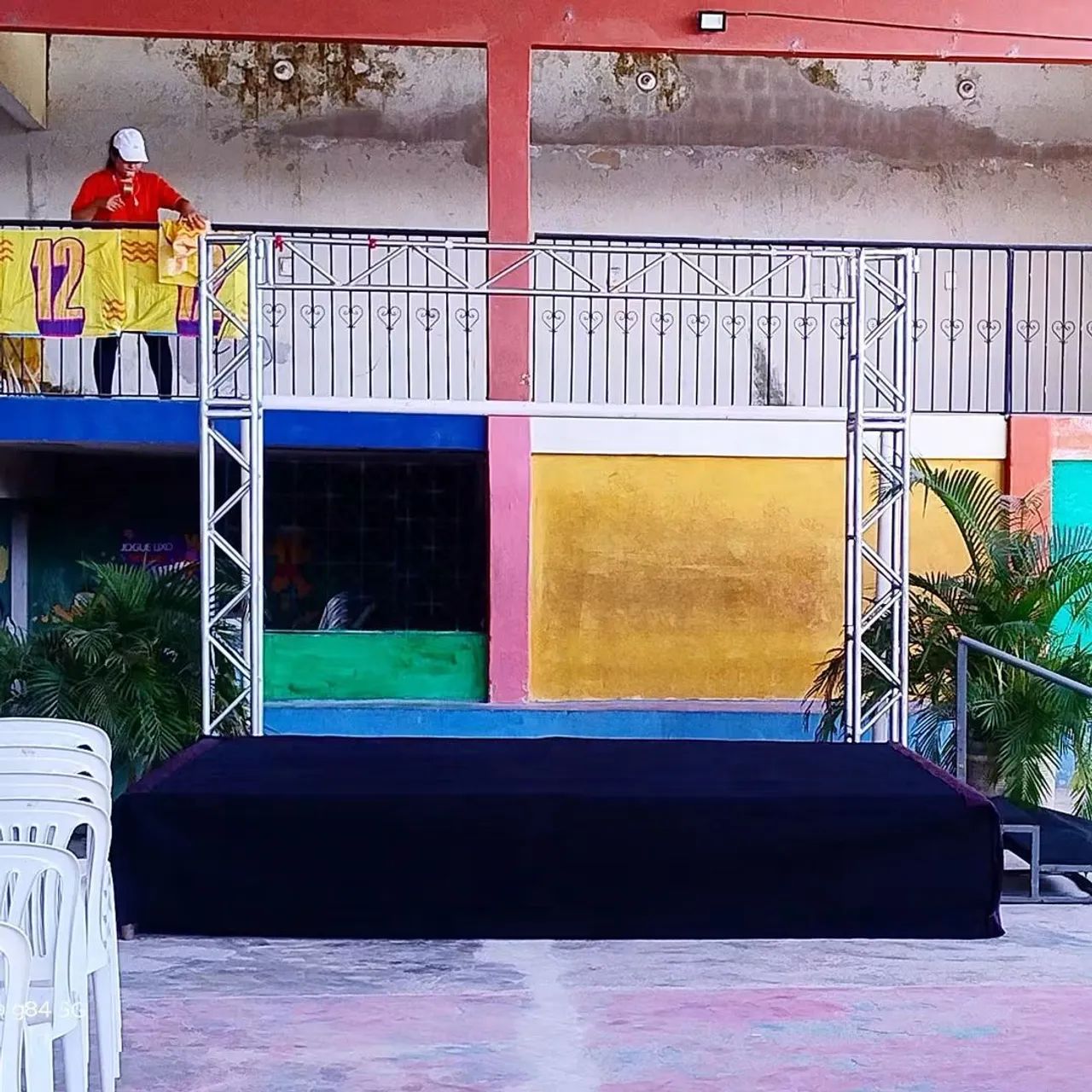 Palco, tendas, tablados, passarela e gradil.  - Foto 3