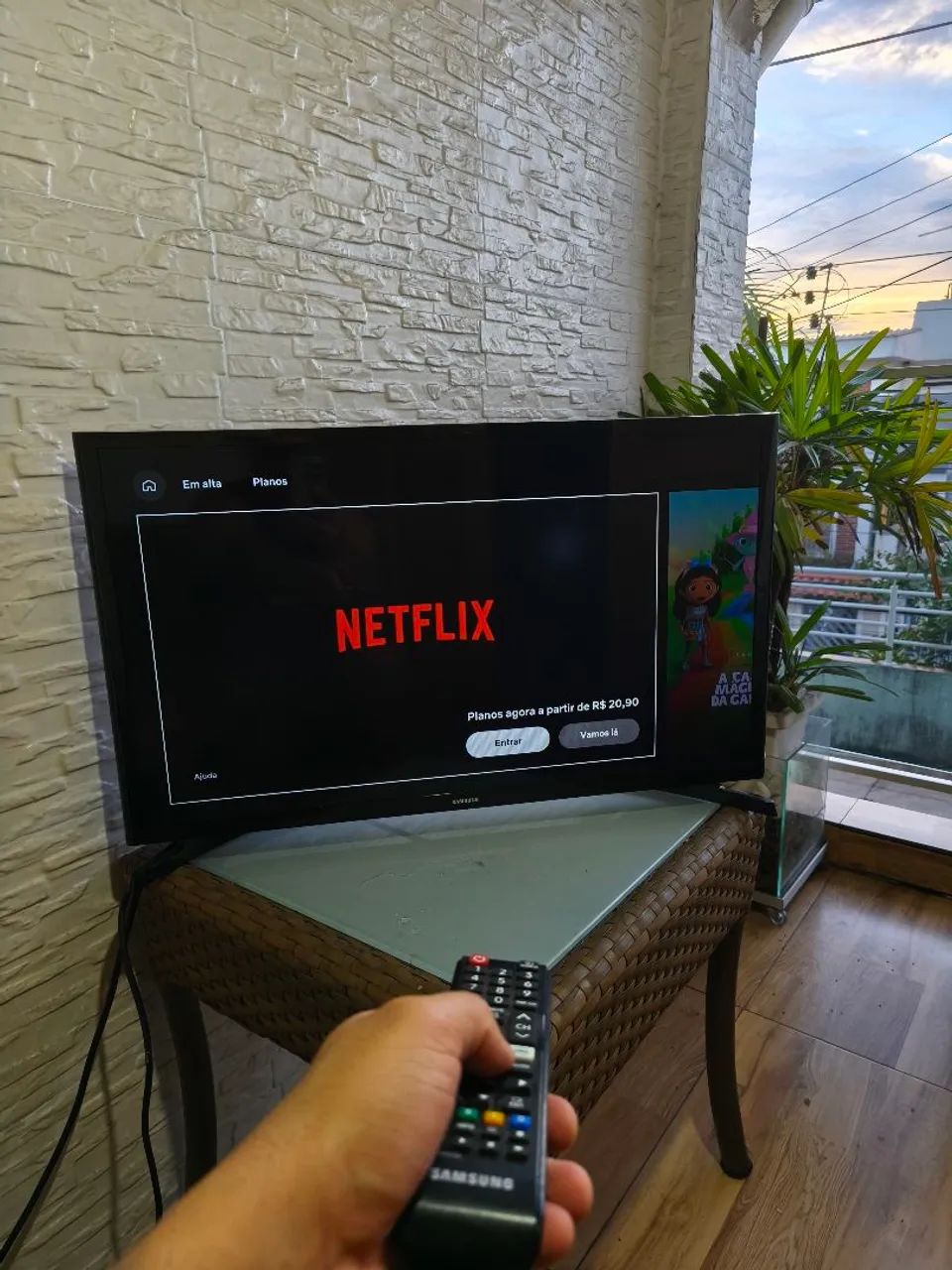 SMART TV SAMSUNG 32 POLEGADAS IMPECÁVEL!! - Foto 4