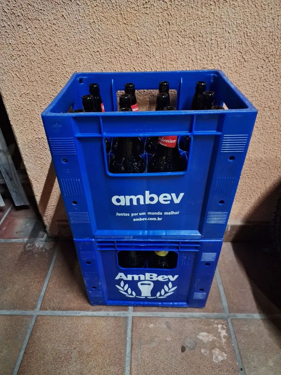 Caixa de litrão de cerveja