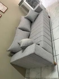 Sofá Life 2,0m Linho C/Almofadas - (Promoção)!! - Foto 3