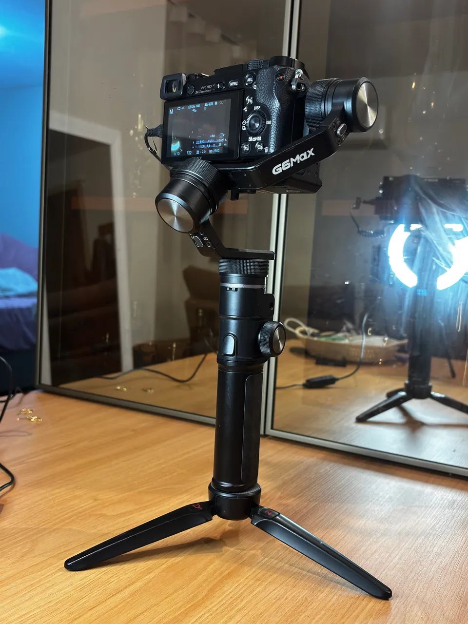 Gimbal FeiyuTech G6 Max - completo - Acessórios para Câmeras e