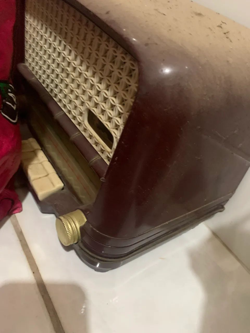 Rádio antigo anos 30 funcionando 
