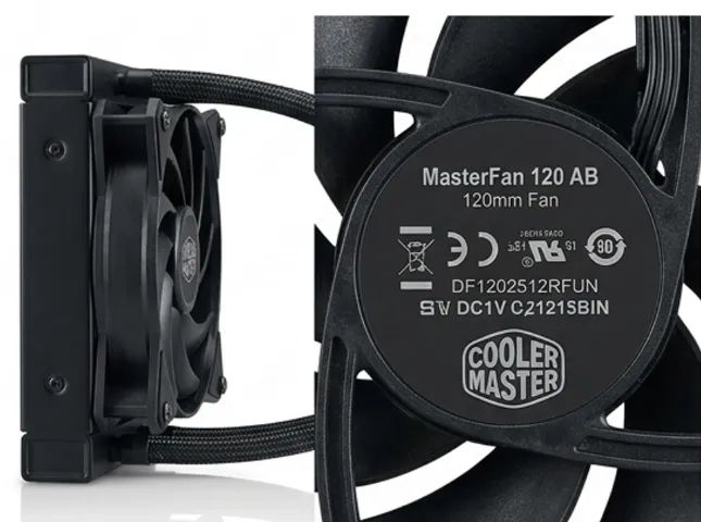 Water Cooler Cooler Master MasterLiquid Lite 120mm Silencioso Completo - Foto 3