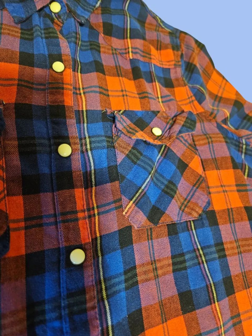 CAMISA XADREZ FLANELADA MANGA COMPRIDA - FOREVER 21 - Foto 5