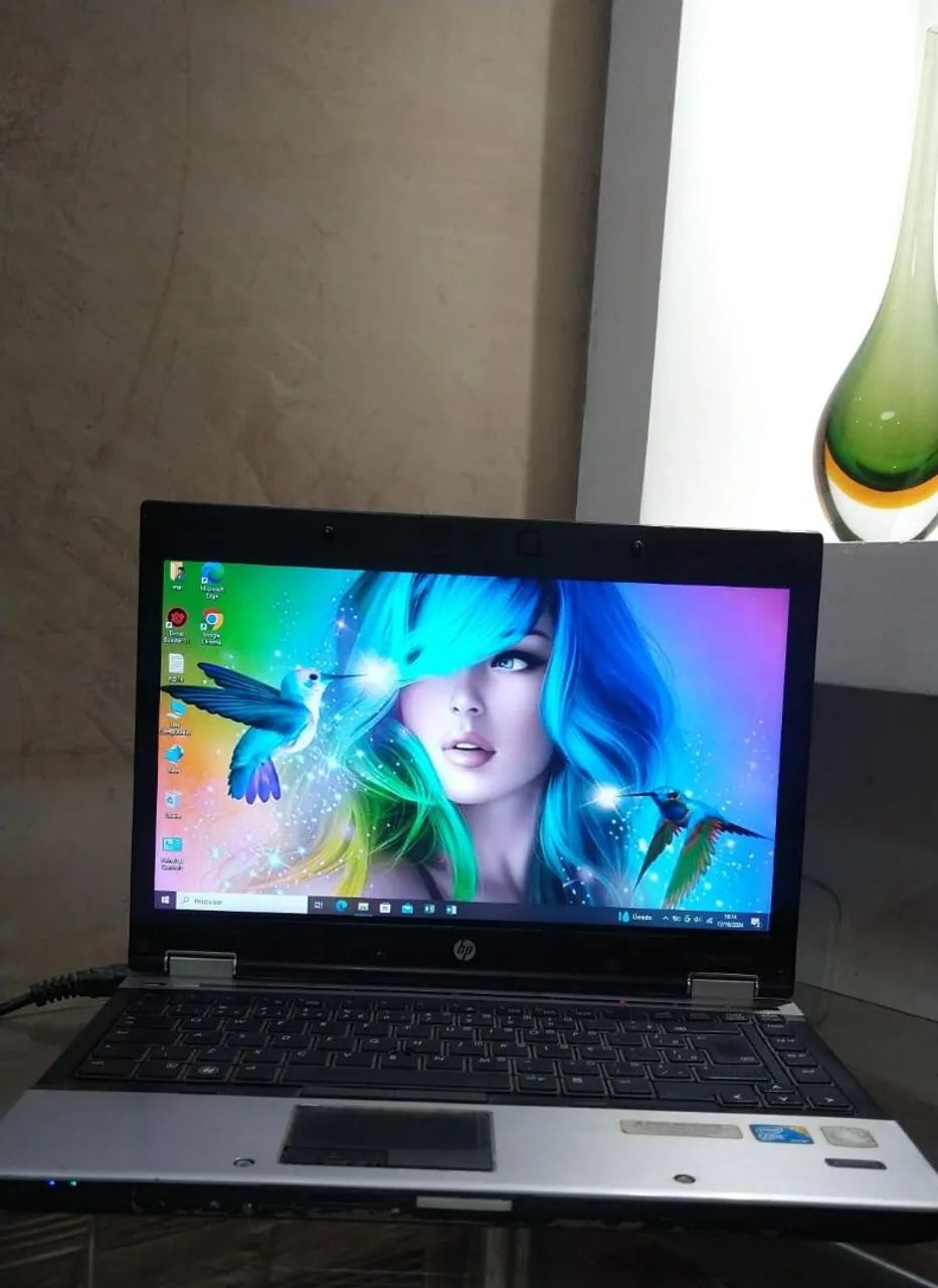 Notebook HP Core i5 com ssd 180gb e bateria boa. Parcelo no cartão sem juros 