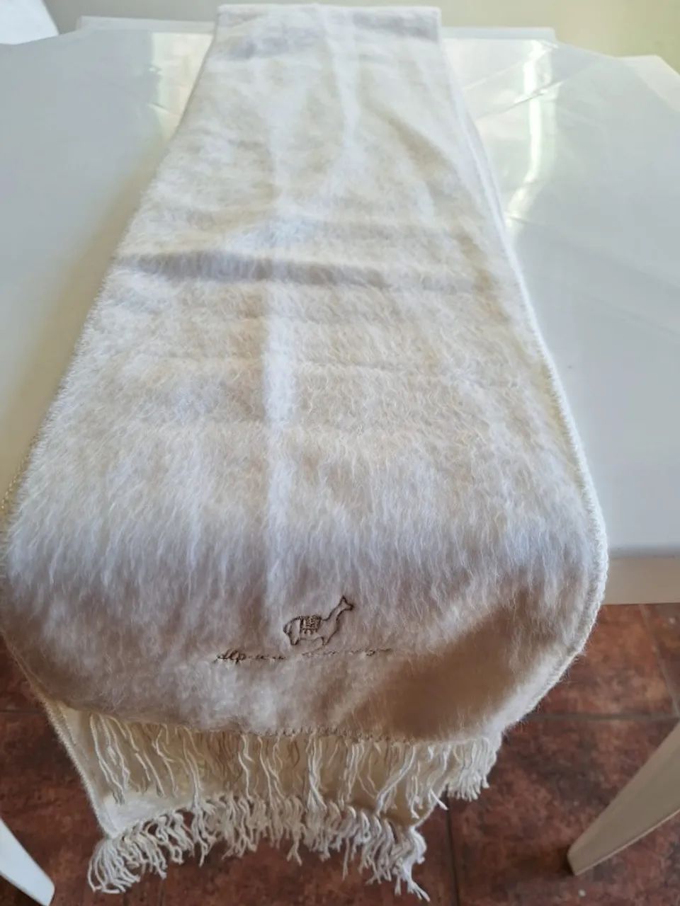 Cachecol de alpaca Camargo, 2peças novas.  - Foto 4