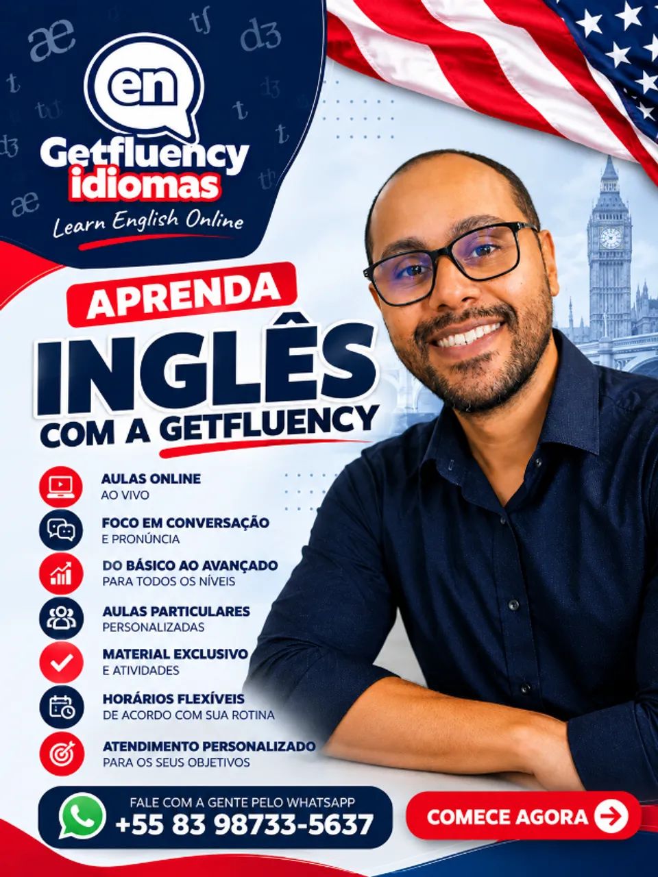 Aula de Inglês Online