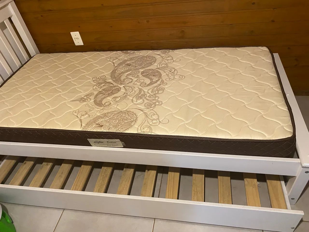 Cama de solteiro Bi Cama acompanha colchão  - Foto 3