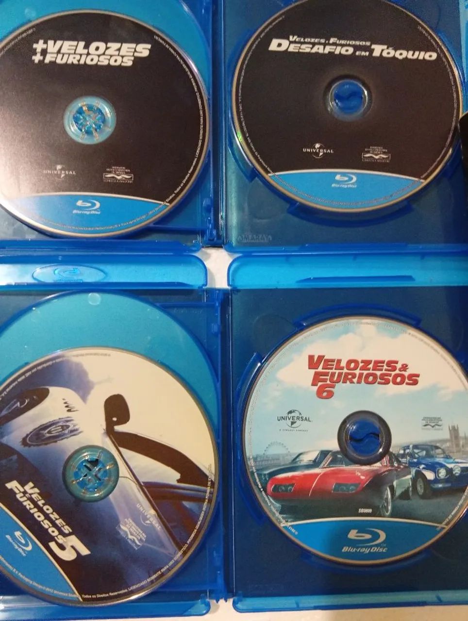 Velozes e furiosos box 6 dvd blu-ray  - Foto 4