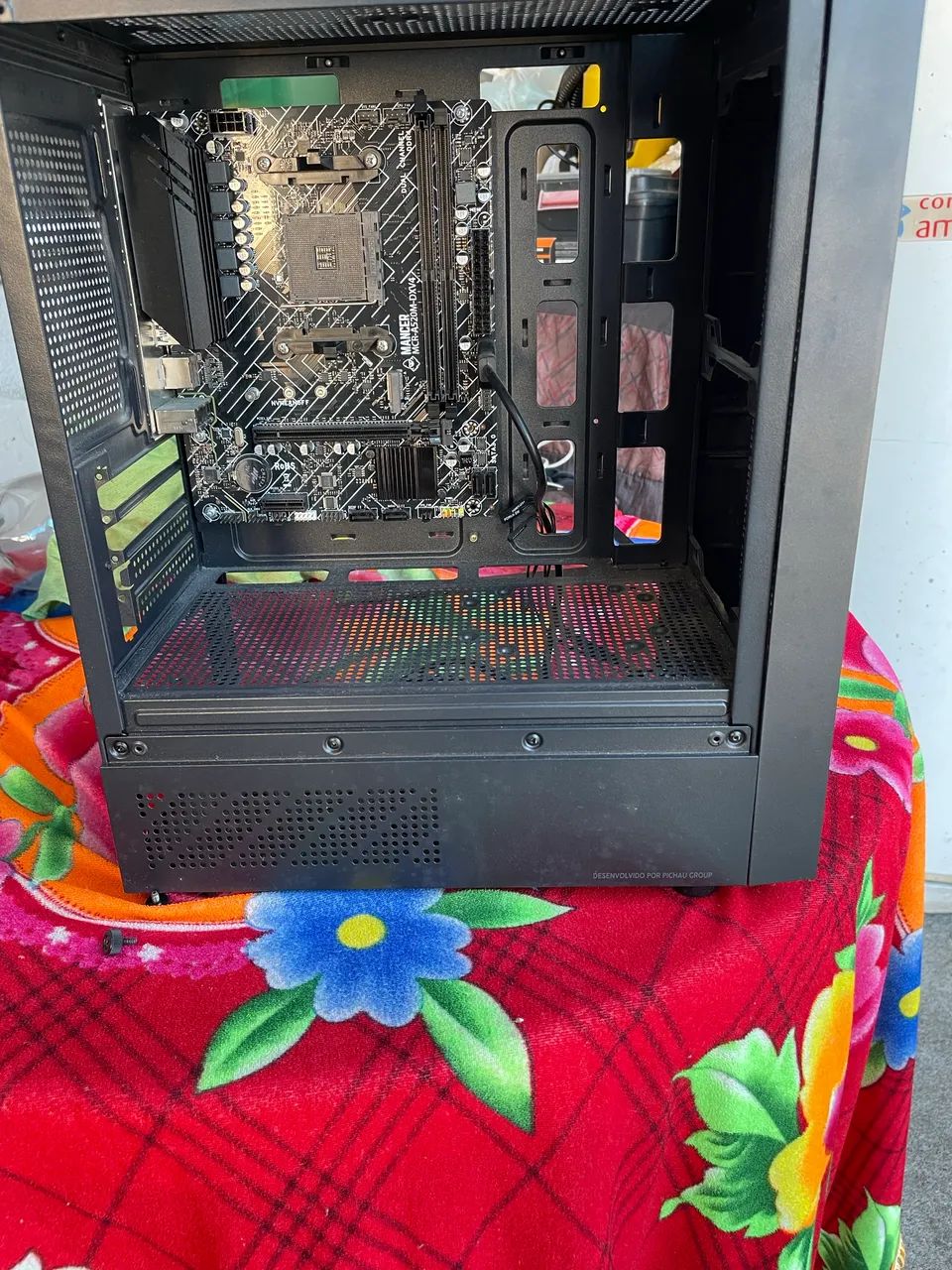 Placa mãe mancer E gabinete  - Foto 3