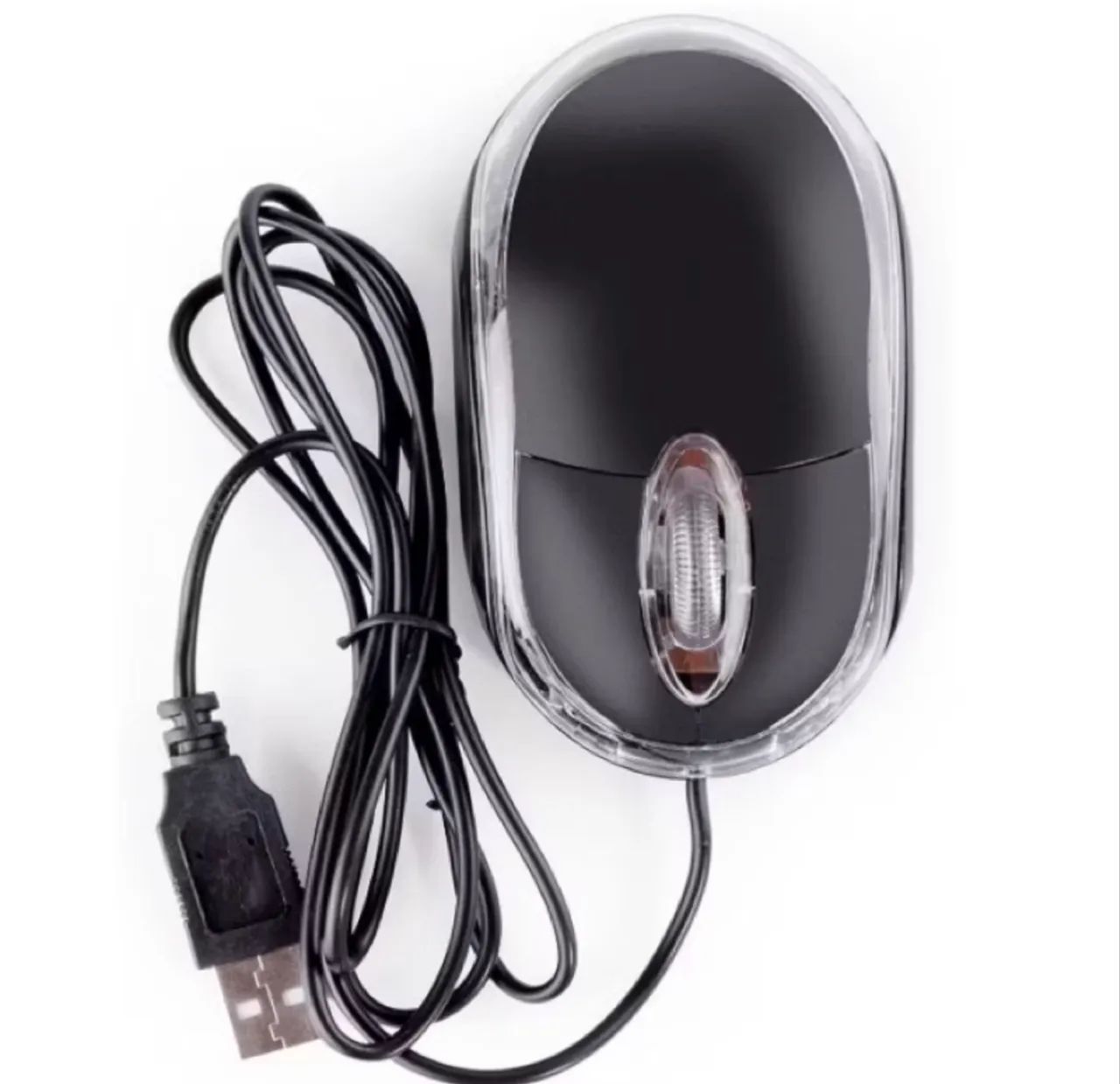 Mouse USB Óptico 1200 DPI com Fio para PC Notebook - 3 Botões - Foto 3
