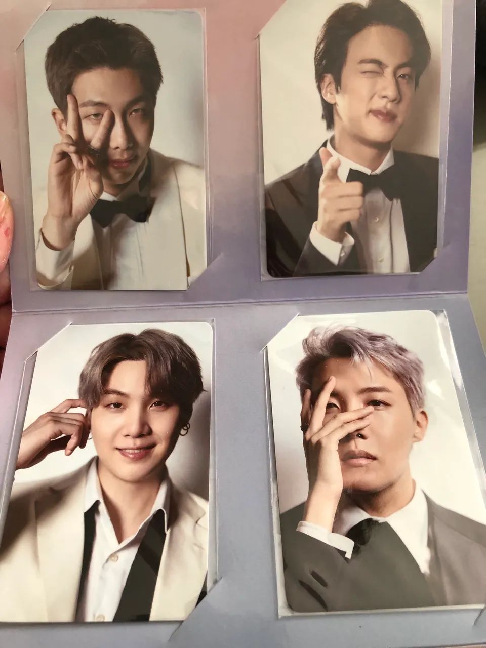 Photocards BTS - oficiais (só vendo o kit completo)