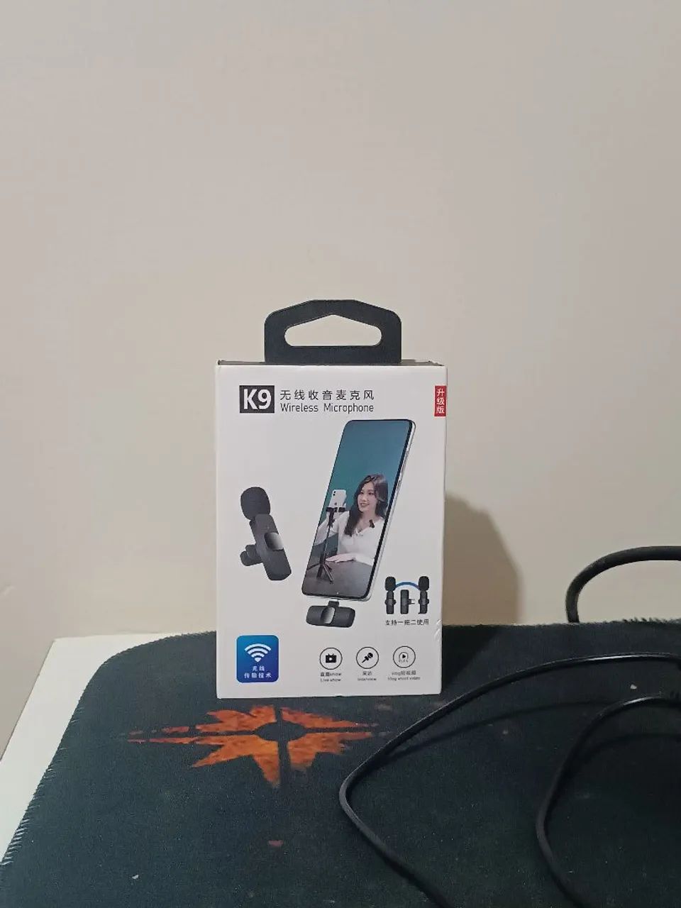 ? Microfone Sem Fio K9 Pro - Áudio Profissional para Celular ? - Foto 2