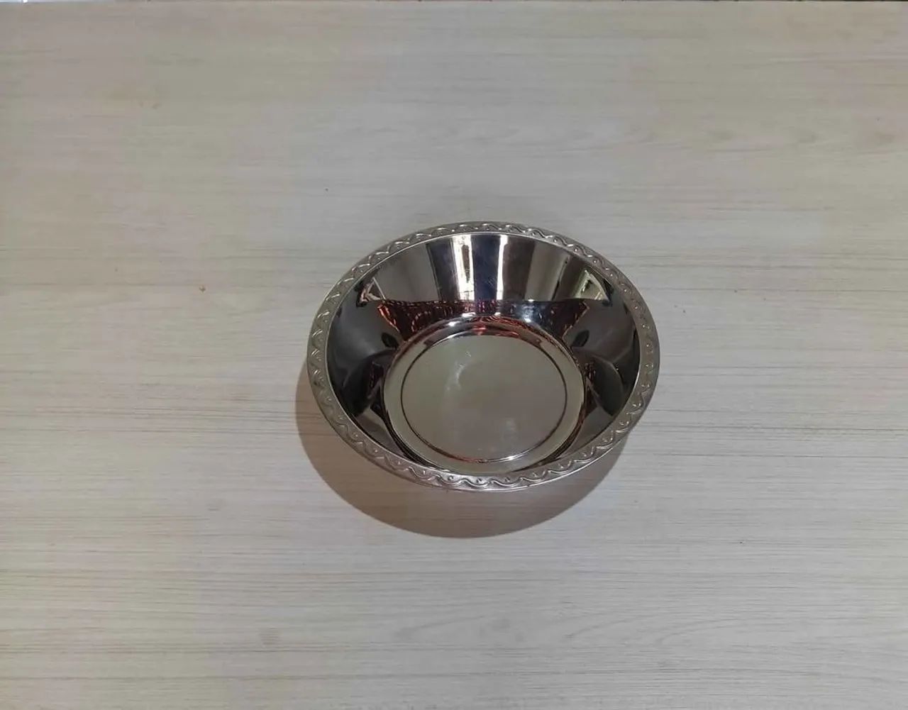 Cesto redondo para pão Tramontina Aço inox 