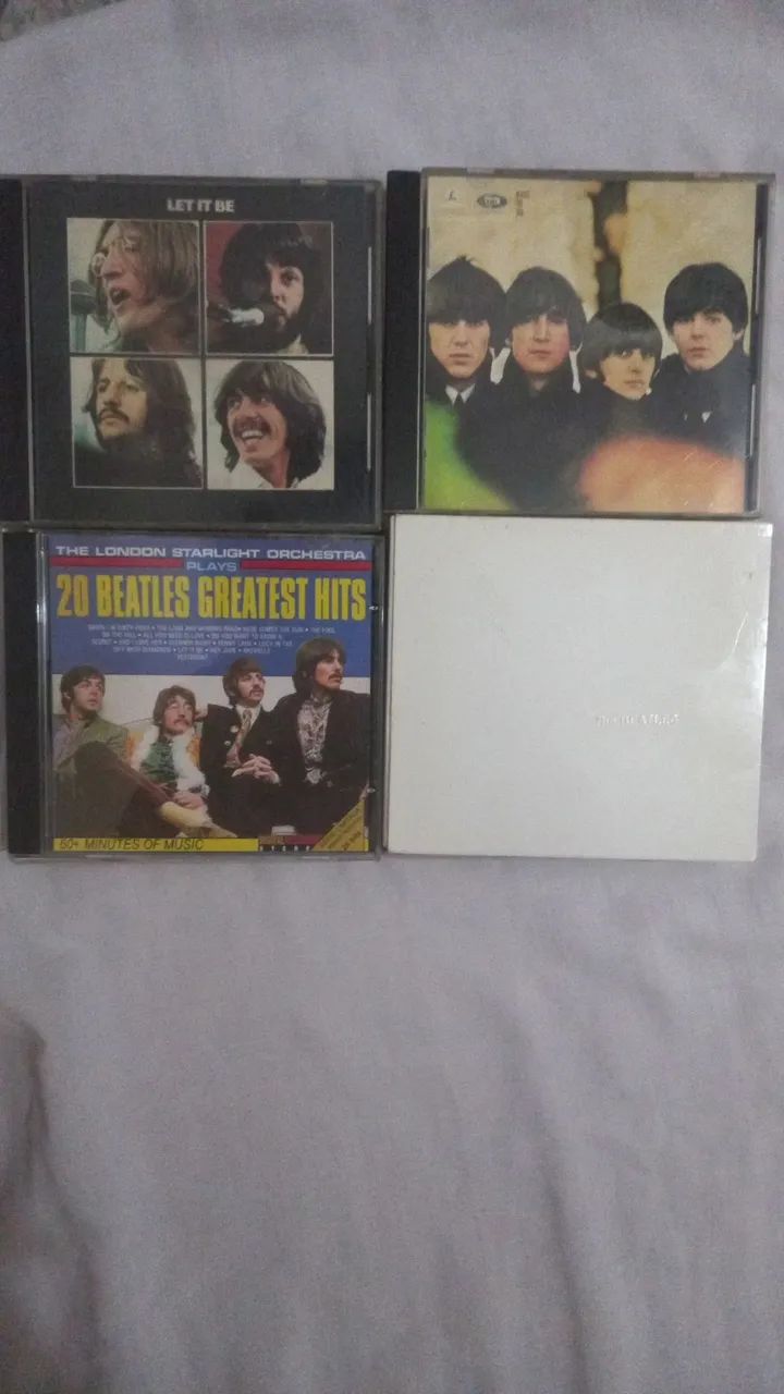 Lote cds Beatles 16 peças. - Foto 5