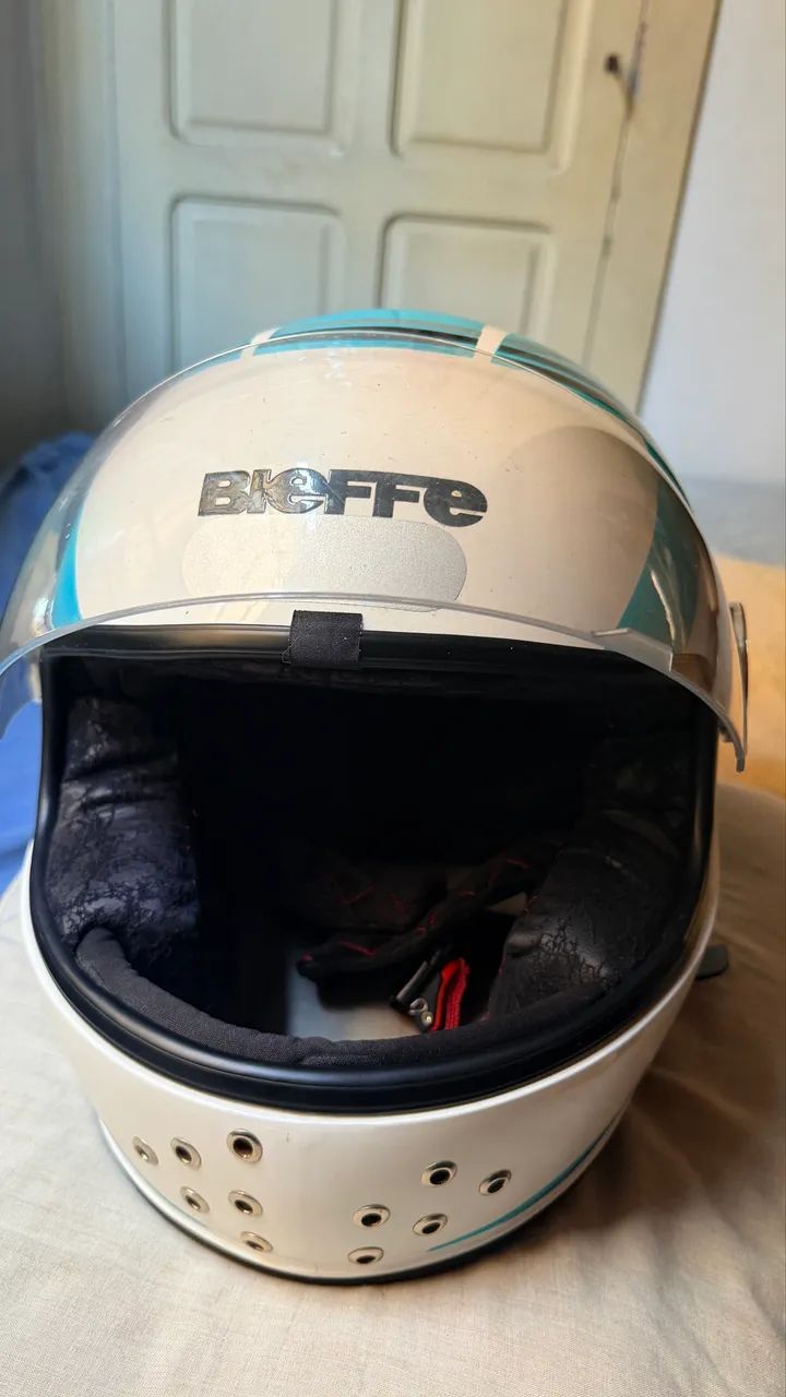 Capacete fechado bieffe retrô 56  - Foto 5