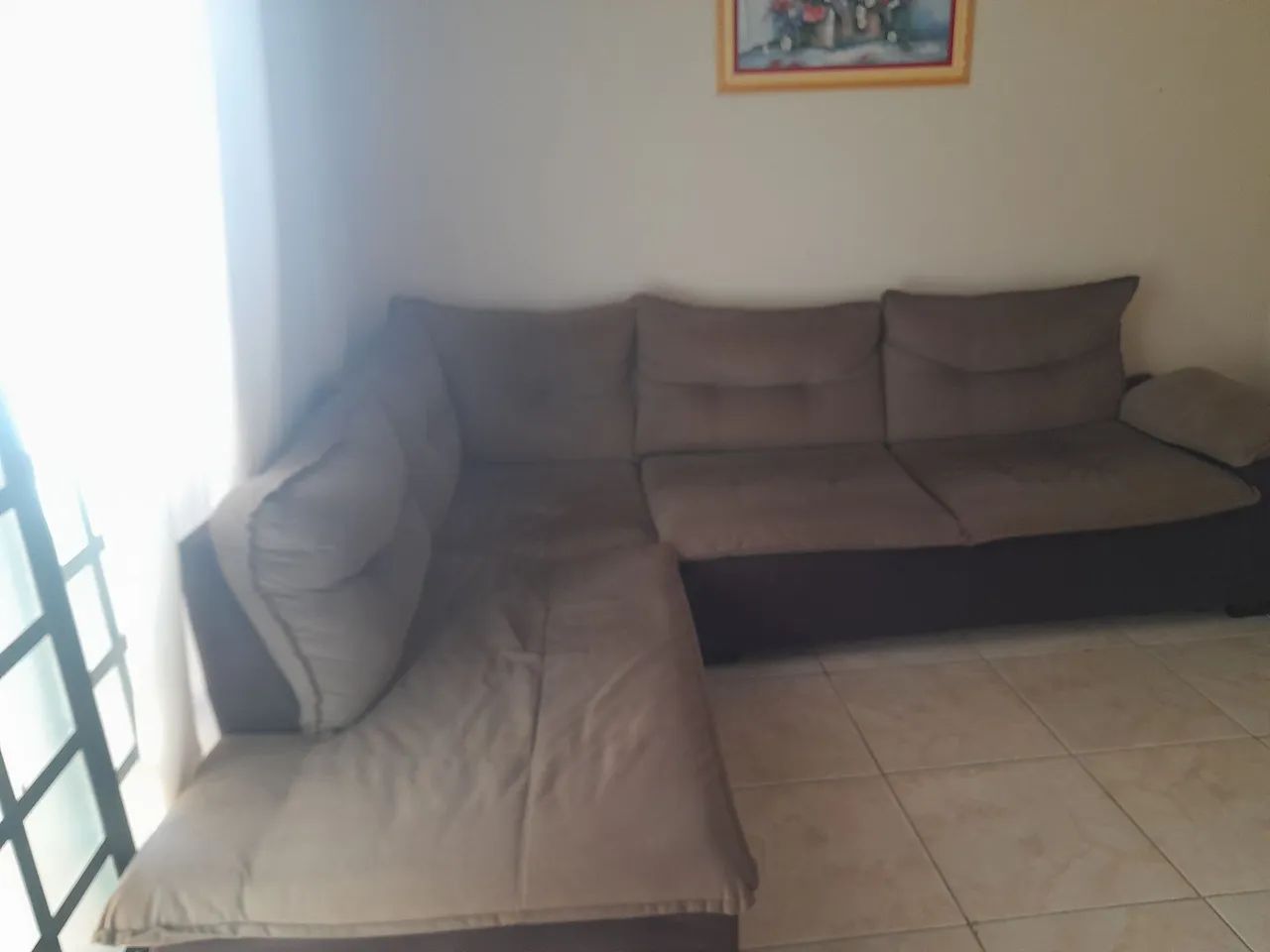 Vendo sofa d canto usado  - Foto 2