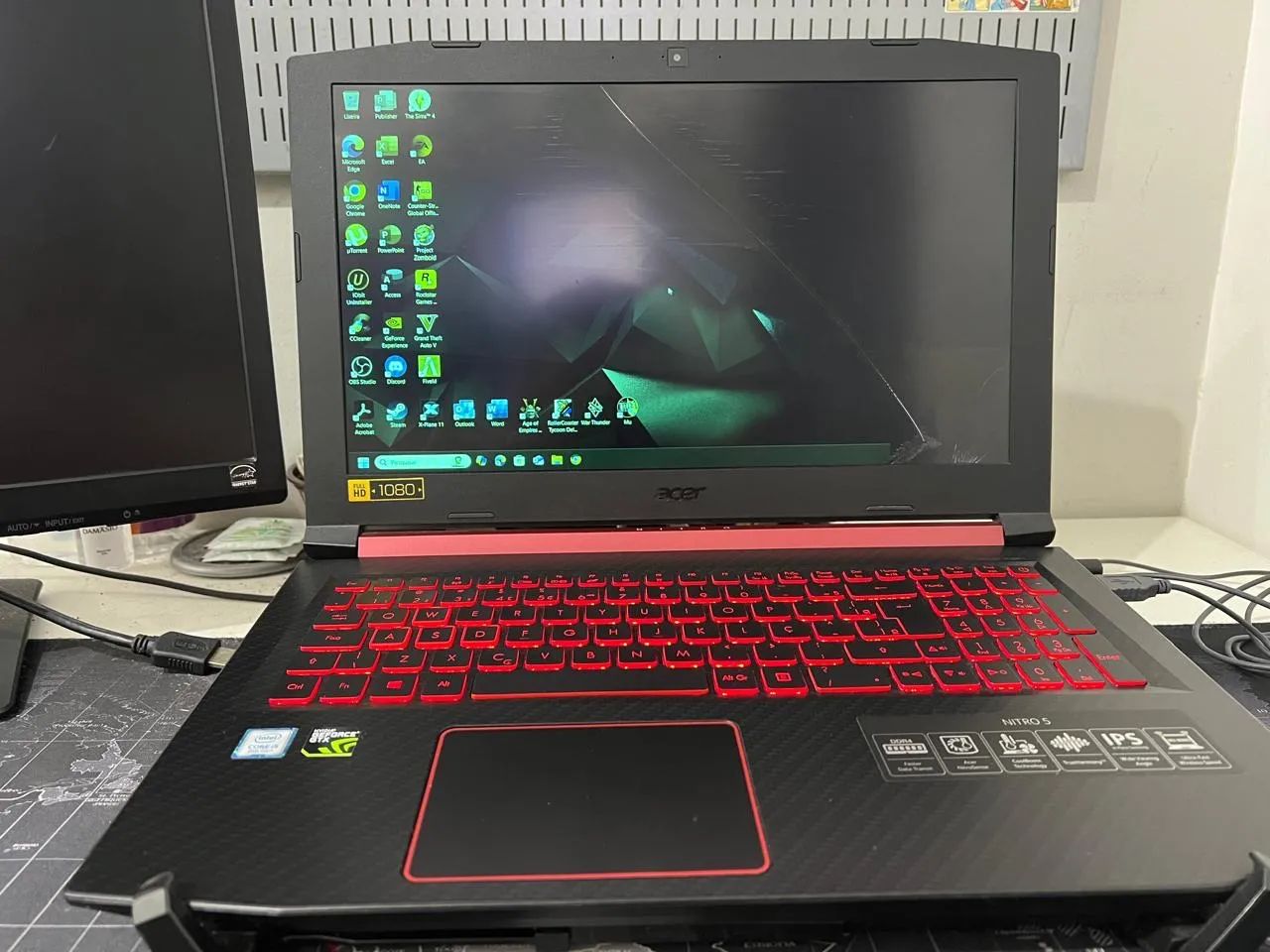 Acer Nitro 5 AN515-52 - GTX 1050