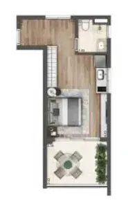 PLANTA 26m²