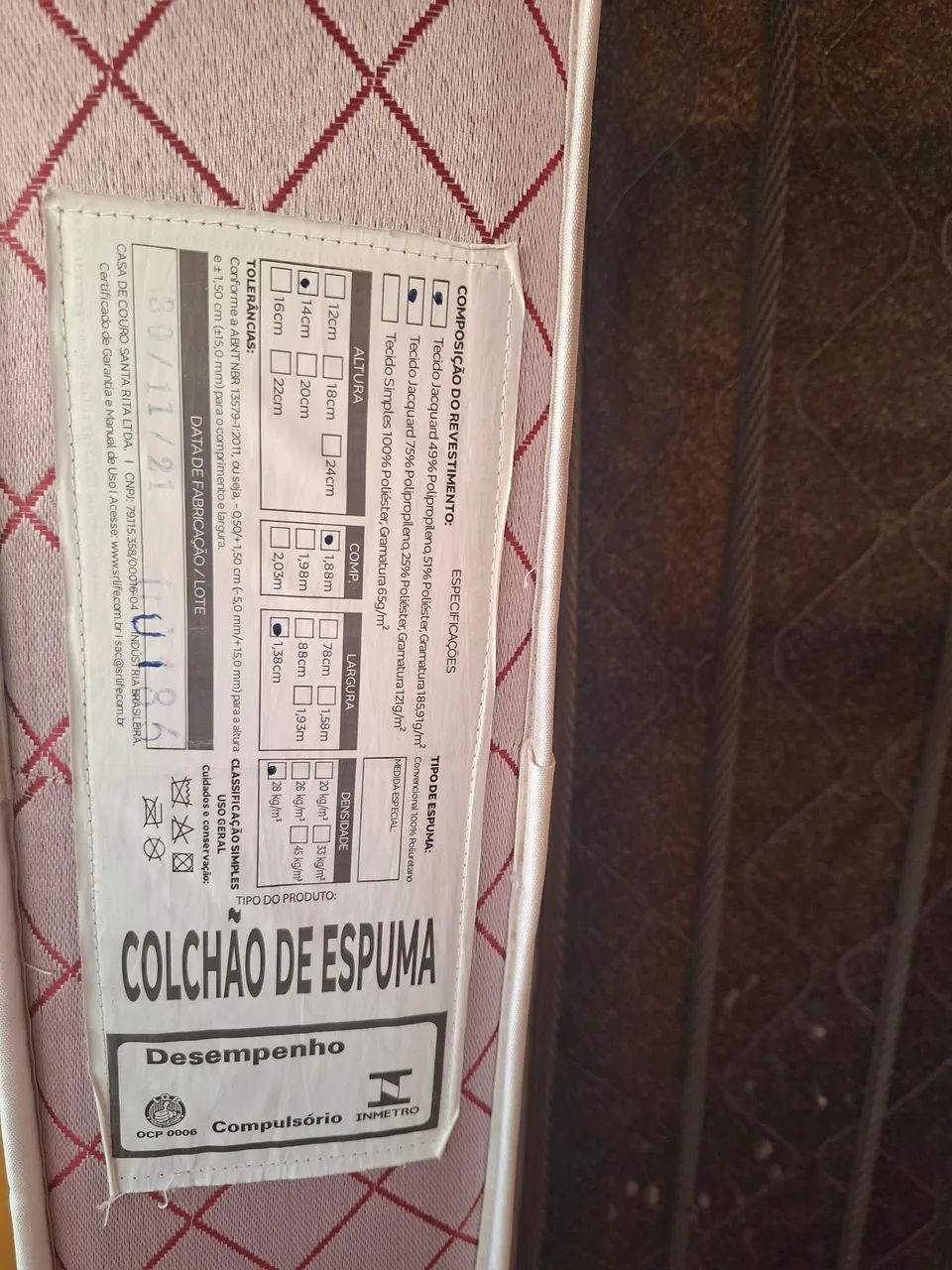 Cama box casal + colchão  - Foto 4