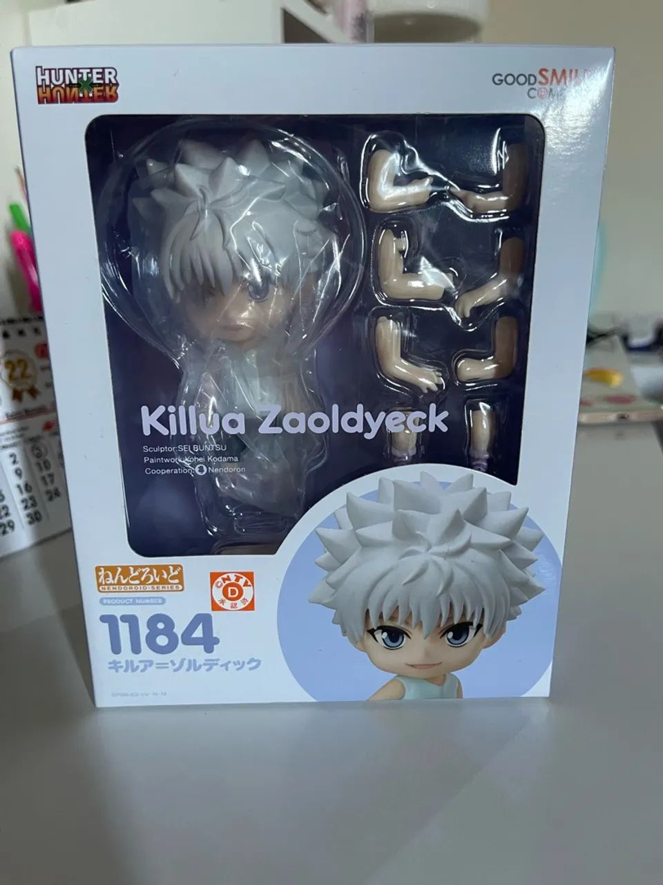 Nendoroid do Killua de Hunter x Hunter 