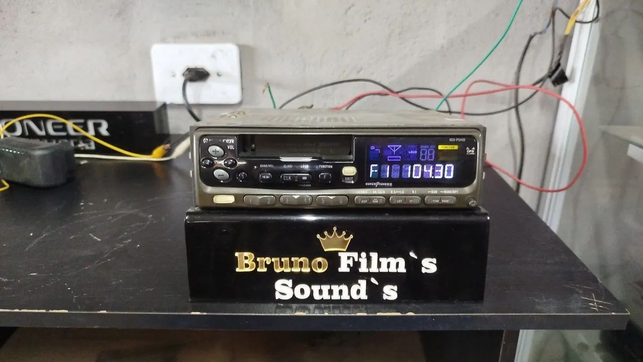 Pioneer toca fitas