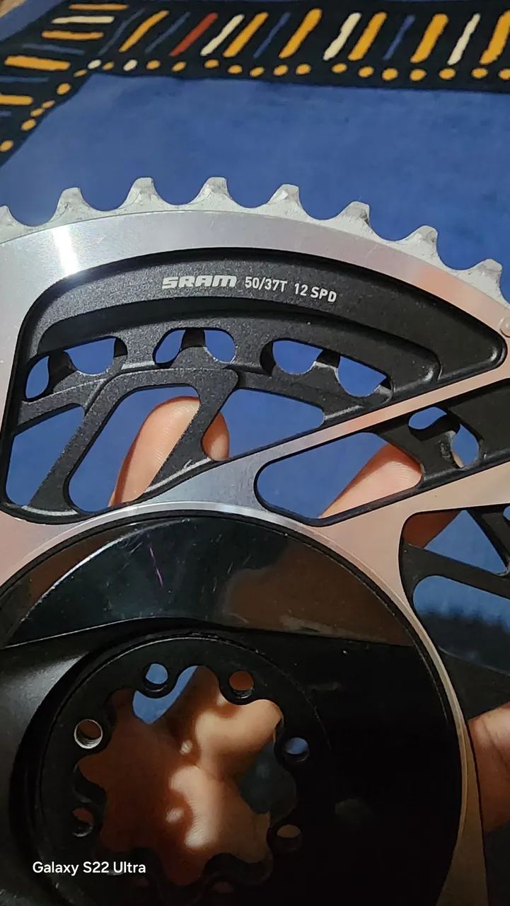 Coroas Sram Red (d1) 2x12 50/37t Direct Mount  ORIGINAL - Foto 3
