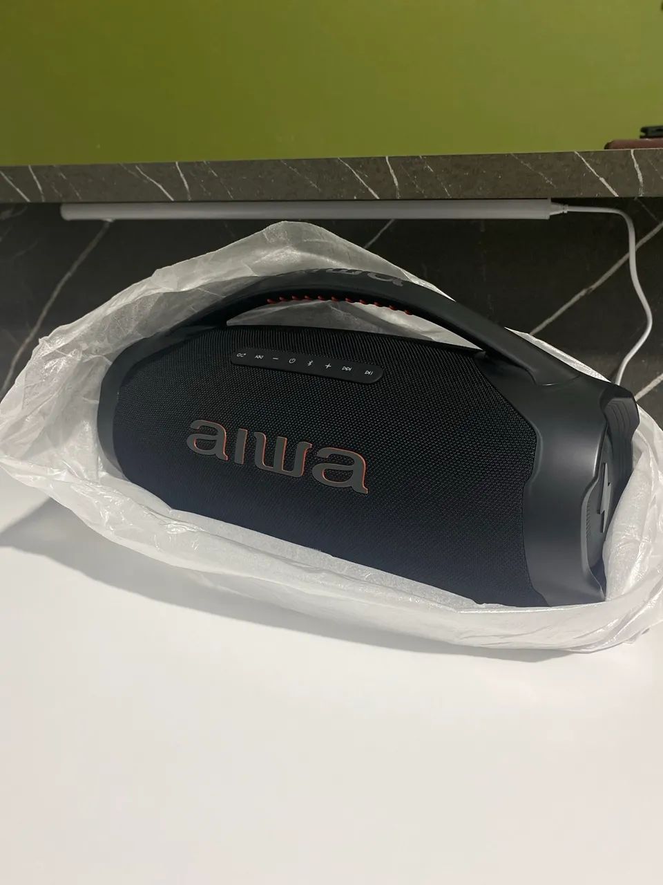 Boombox Aiwa - Caixa de som Bluetooth,  Nova.  - Foto 5