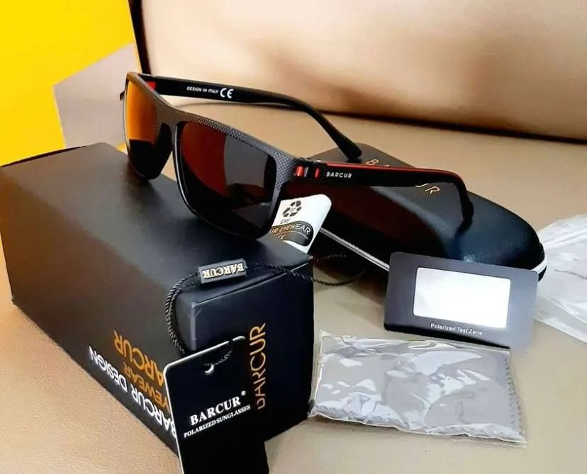 Óculos de sol Barcur original Lentes Polarizadas Uv400 - Foto 4
