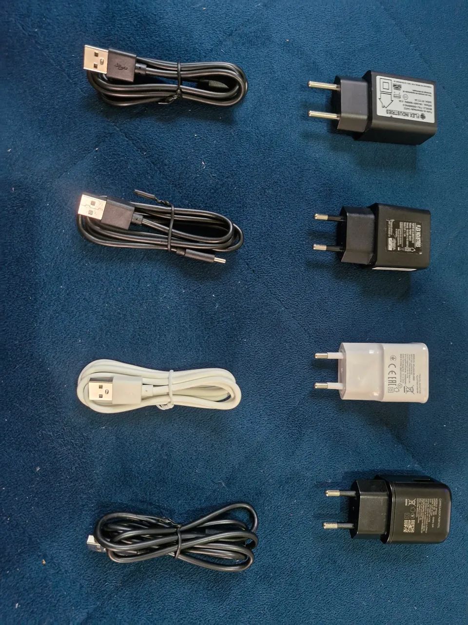 Kit 4 Carregador de celulares Tipo C