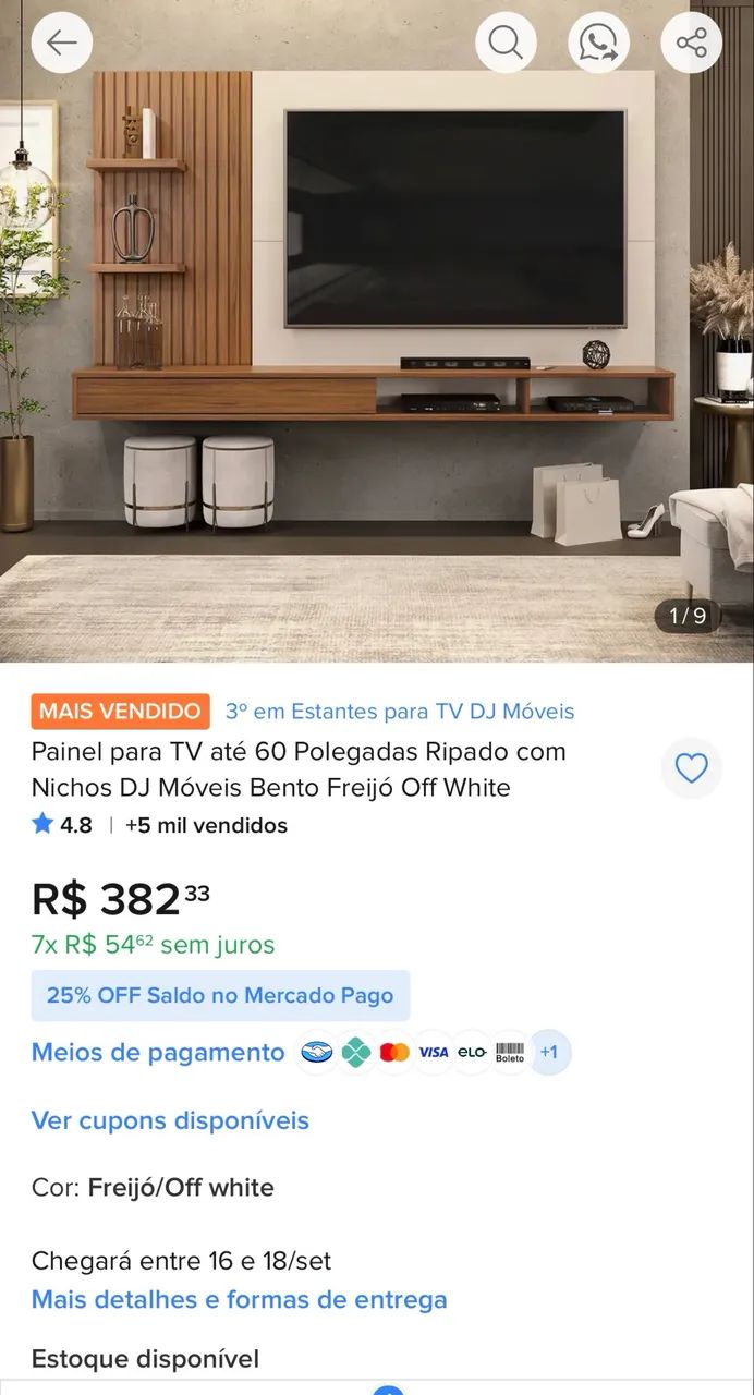 Painel de sala  - Foto 2