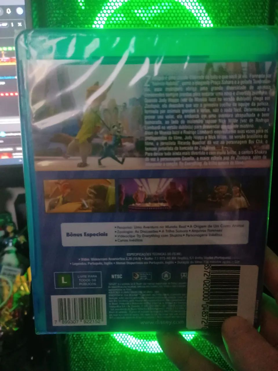 Zootopia Blu Ray original lacrado Disney  - Foto 2
