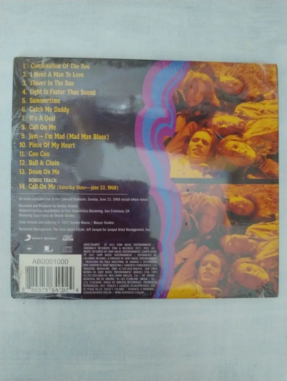Janis Joplin / Big Brother and - CD Lacrado/ Lindíssima Raridade