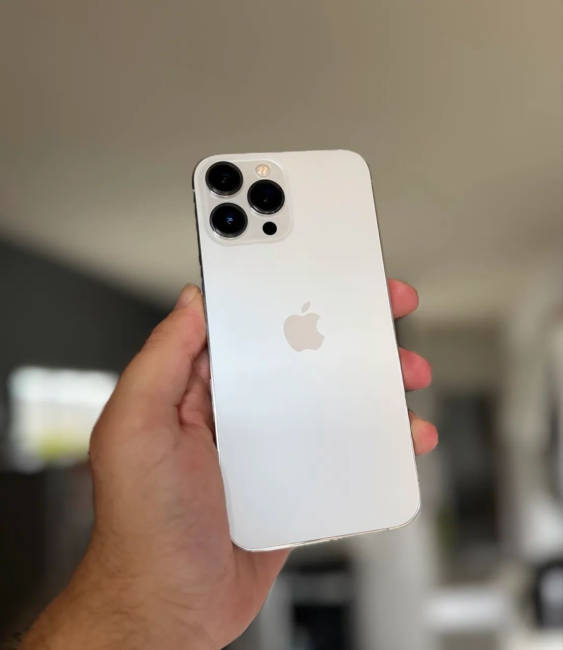 iPhone 13 Pro Max branco 128 GB Garantia 6 Meses - Celulares e
